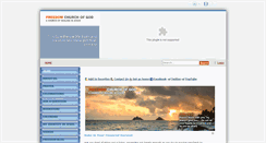 Desktop Screenshot of freedomchurchofgod.webmontonmedia.com